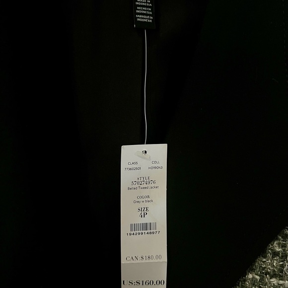 Belted Tweed Jacket - Picture 4 of 4